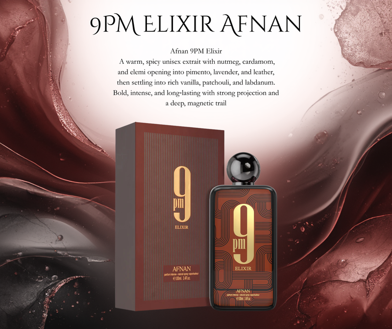Afnan 9 PM Elixir EDP U 100 ml