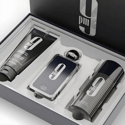 Afnan 9 PM Homme SET - EDP  100 ml + shower gel 150 ml +  deodorant 150 ml