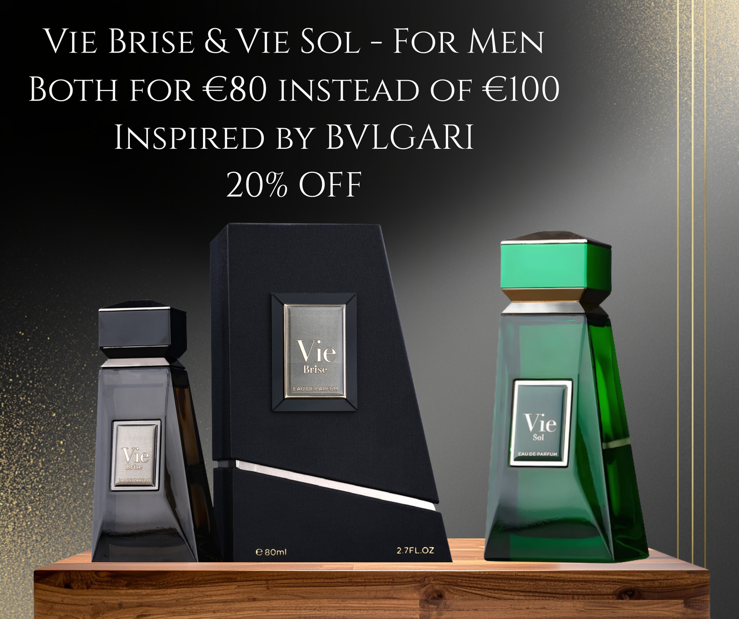 Fragrance World Vie Brise & Vie Sol SET - 80ml Each