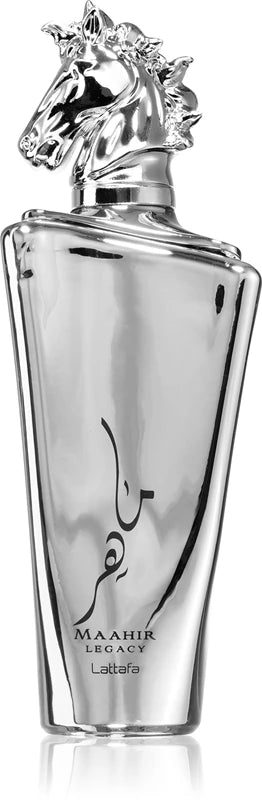 Lattafa Maahir Legacy ( Silver )  EDP 100 ml